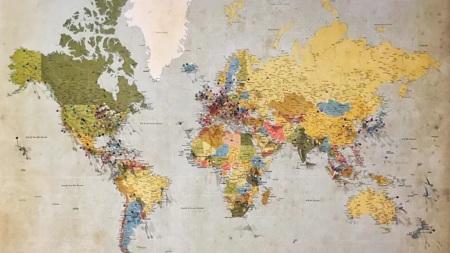 Wall Map