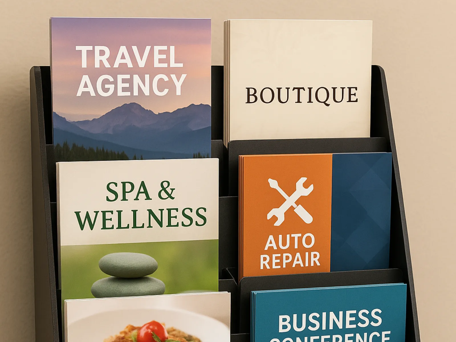 rack card display