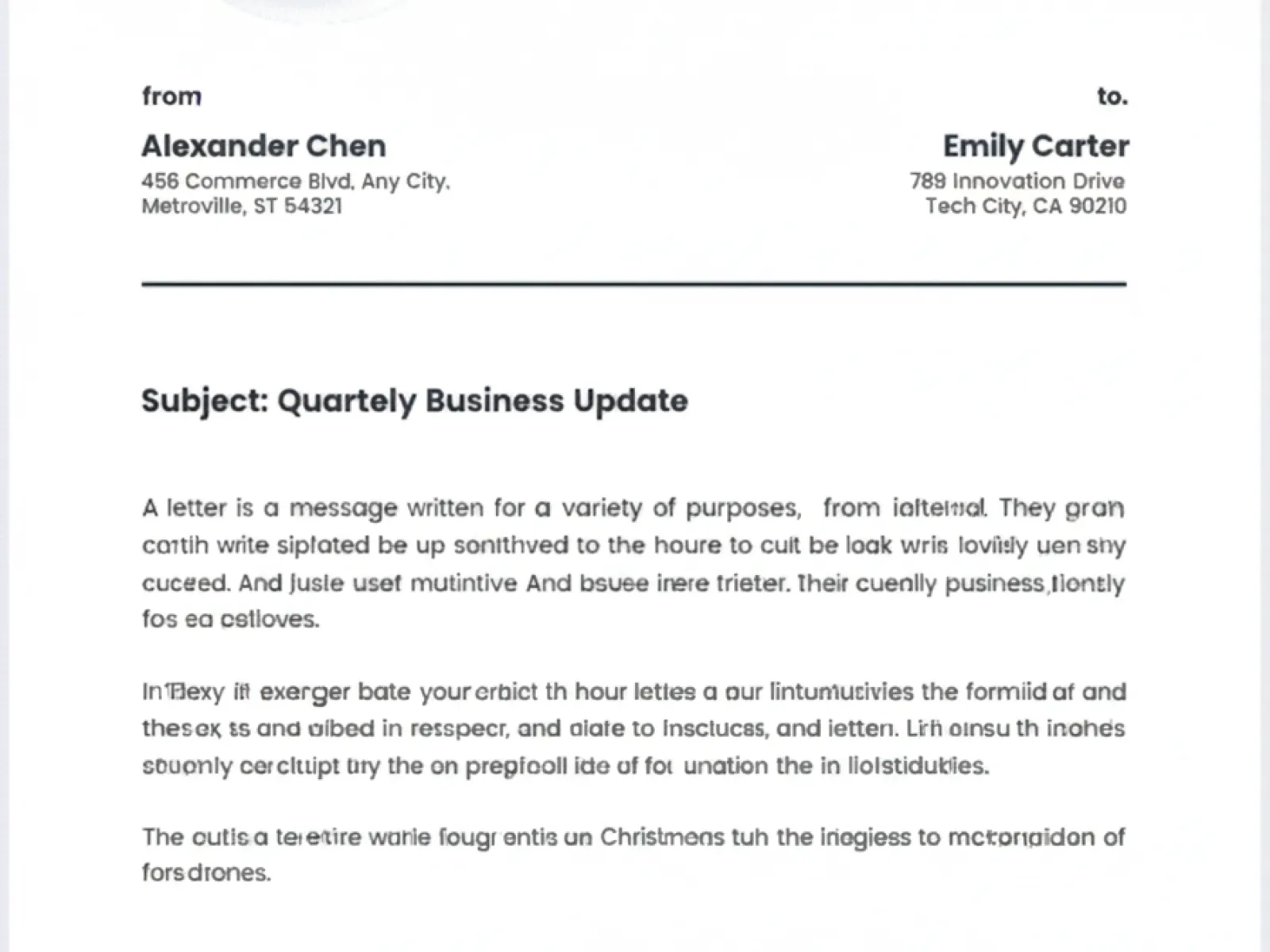 letterhead