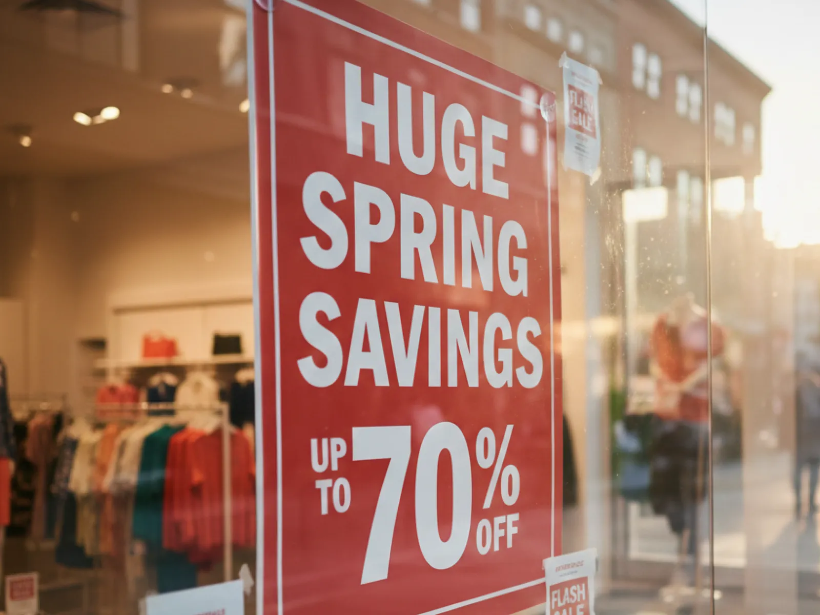 store signage